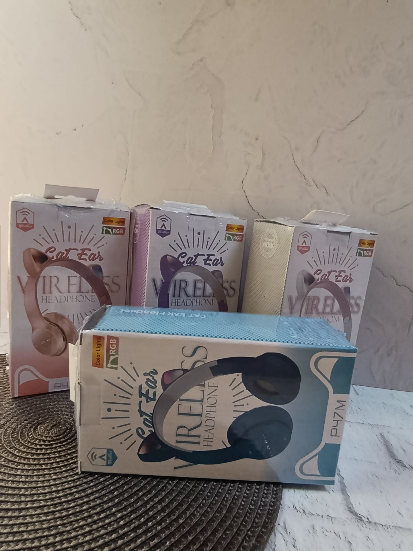 هدفون طرح گربه ای