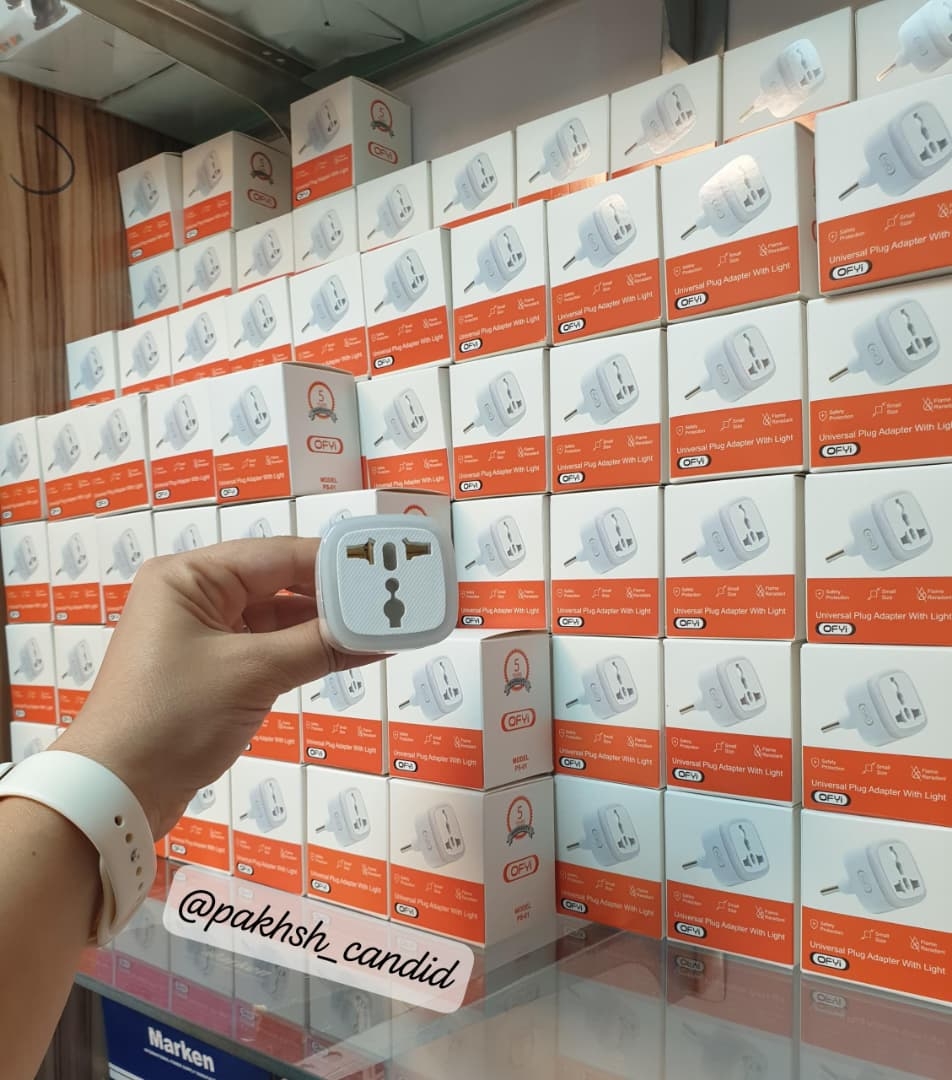  تبدیل 3 به 2 برق OFYi مدل PS-01 دارای چراغ LED 