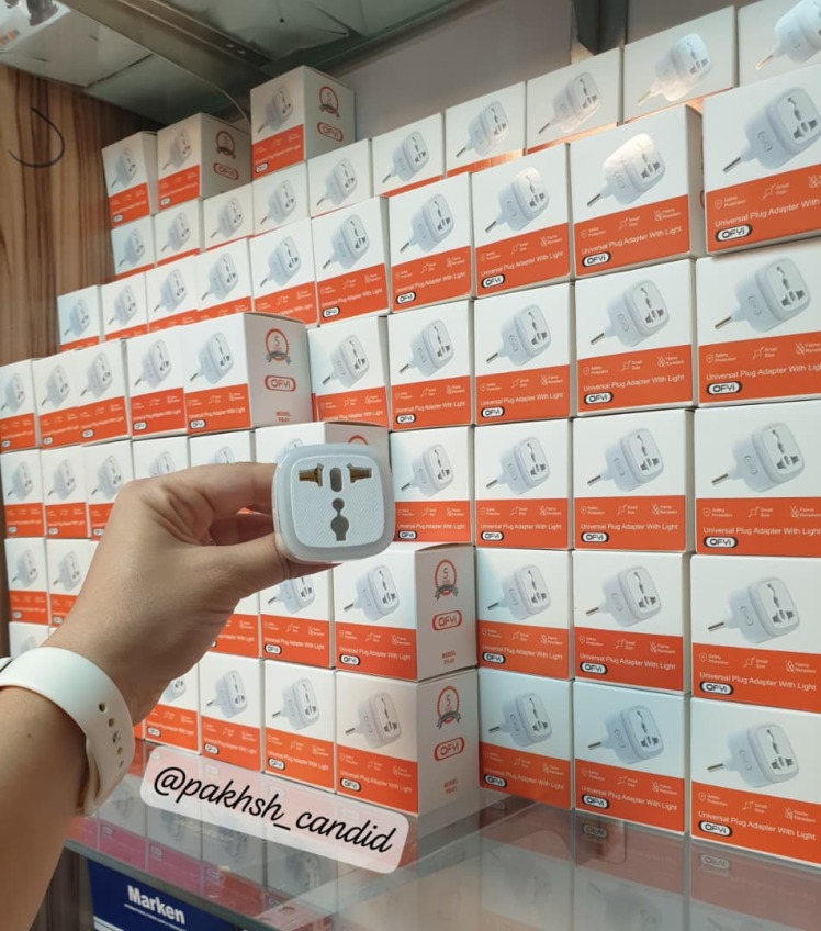 تبدیل 3 به 2 برق OFYi مدل PS-01 دارای چراغ LED