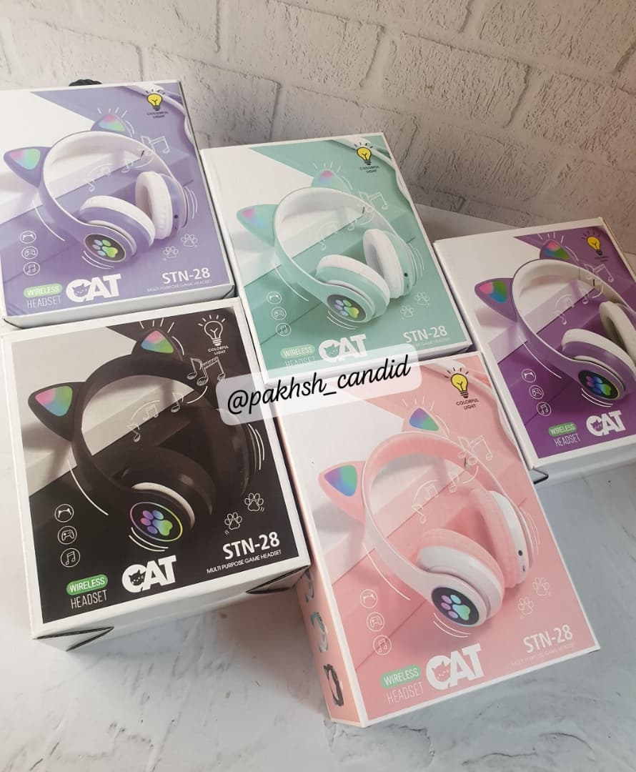 هدفون فانتزی گربهای STN-28 با طراحی گربهای